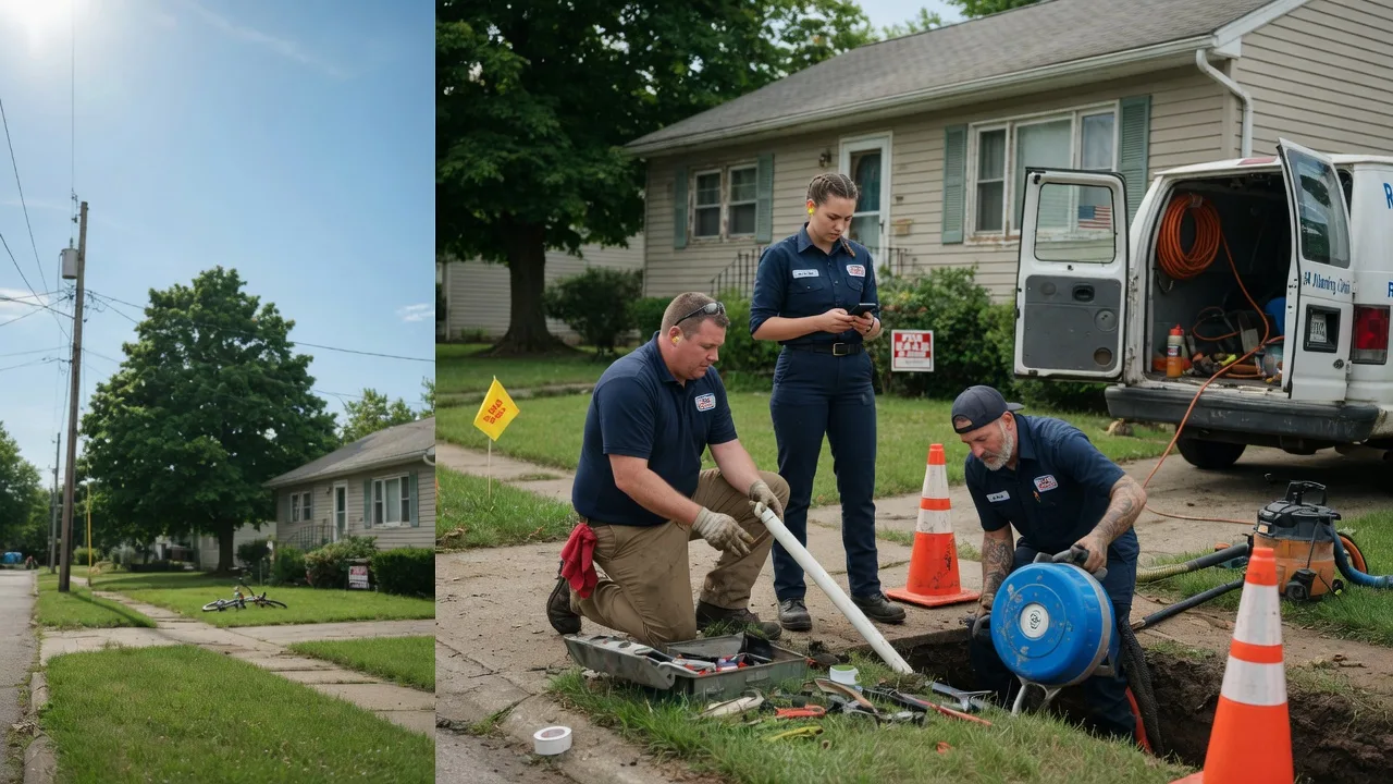 Sewer Line Repair in Robson, WV near me